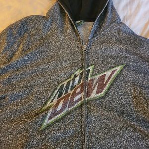 Mountain Dew Zipup Hoodie (XL)